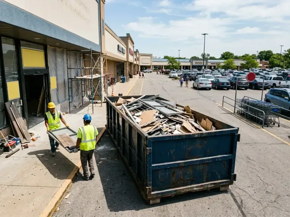 retail-store-renovation-debris-003 — frequently asked questions, Roll-off Dumpster Rentals in Union City, PA